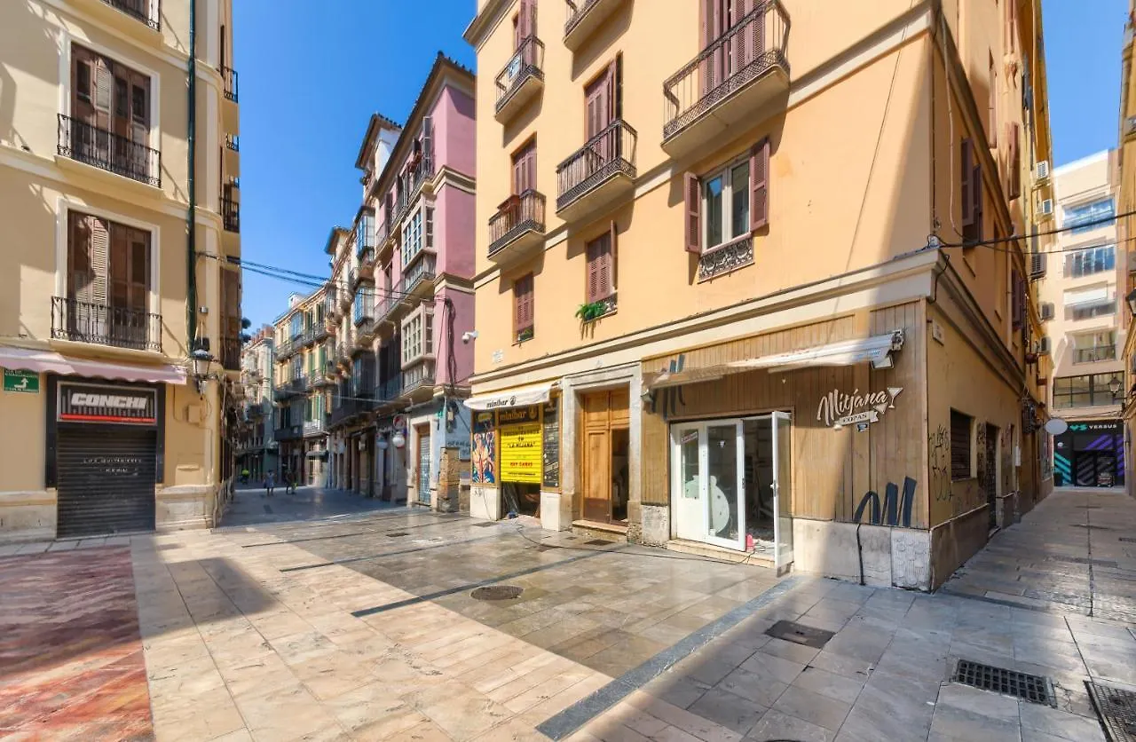 アパート Holidays2Malaga Lazcano High Wifi & French Balcony